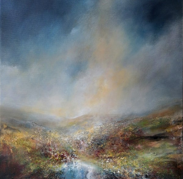 Welsh landscape painting