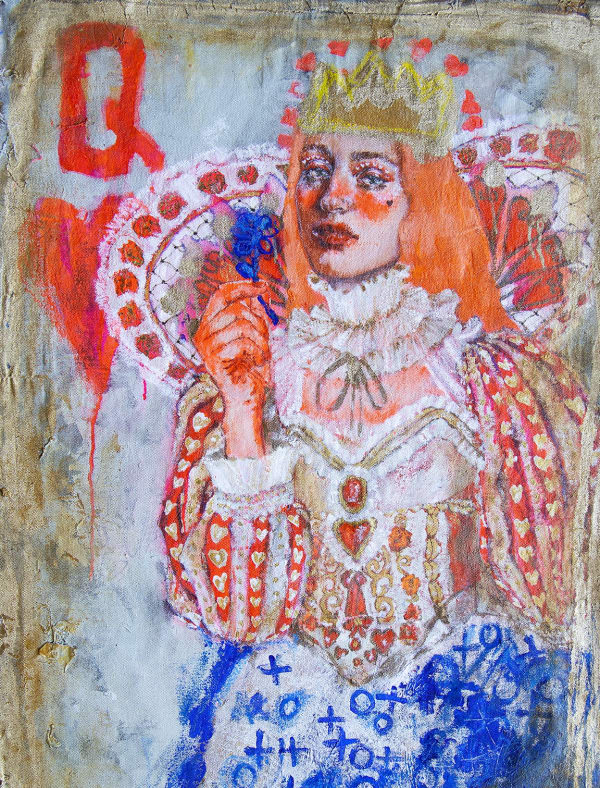 Milkdadd, Queen of Hearts (print), 2021
