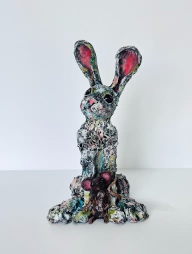 Julie Latayan, Mouse and Rabbit, 2024
