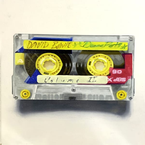 A MAN AFTER MY OWN ART, Bowie Let's Dance Cassette
