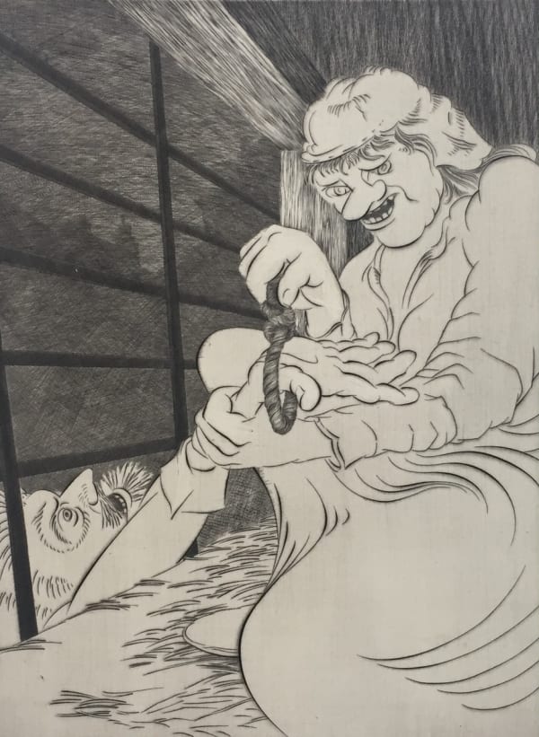 Evan Lindquist, Don Quixote: You Abuse Rather Than Compliment My Hand, 1999