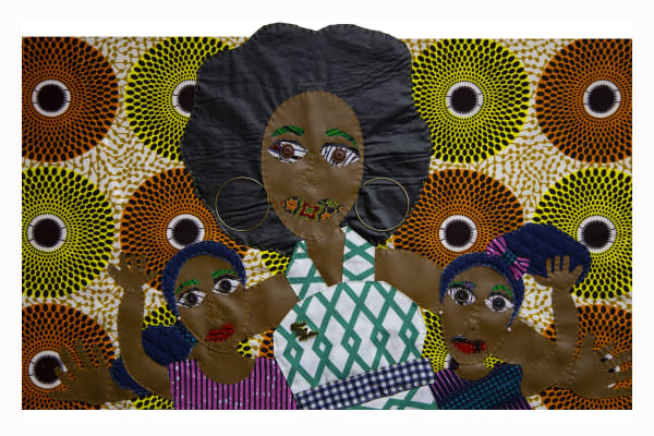 CC Mercer Watson, Welcome Auntie (print), 2021