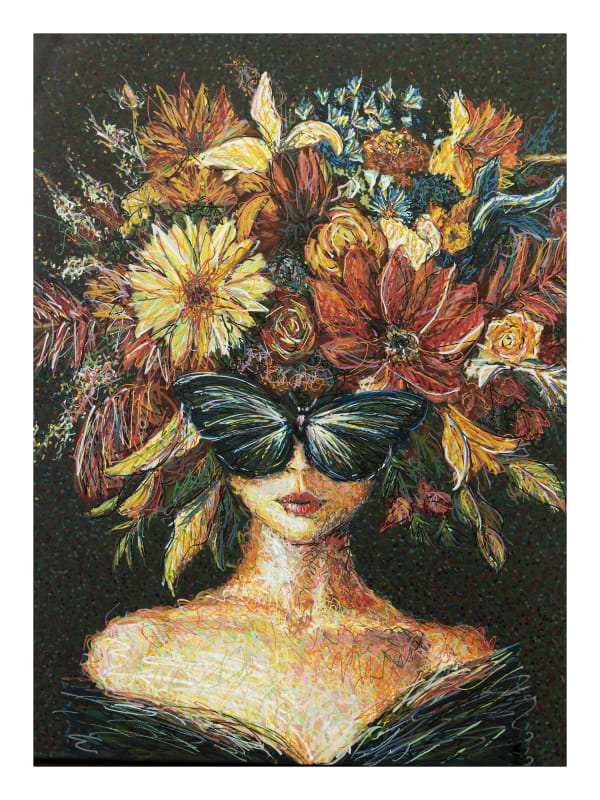 Jeremy Colburn, Floral Print, 2025