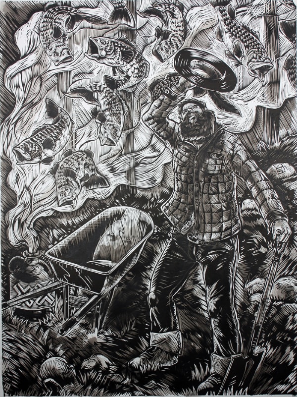 Neal Harrington, If Fishes Were Wishes, 2019