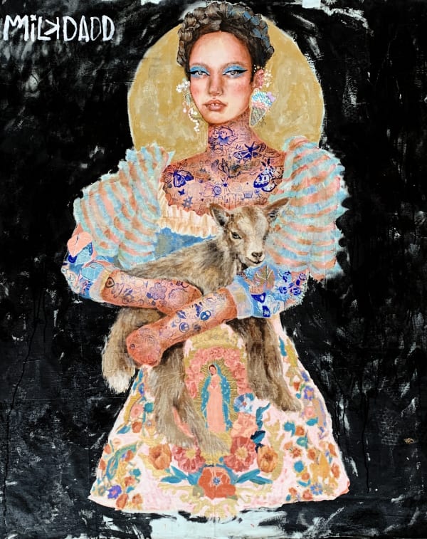 Milkdadd, 2021 Baby Goat Limited Edition Print SOLD OUT, 2021