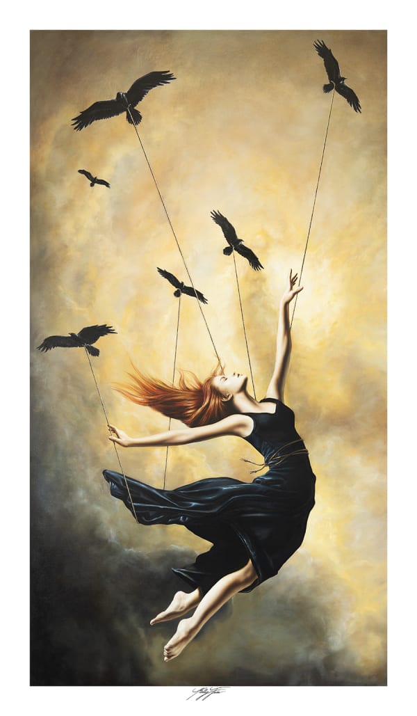 Kelly Furr, Learn to Fly Print, 2025