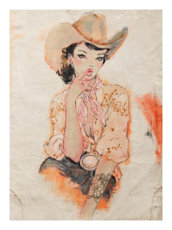 Milkdadd, Almost Gardenia Print, 2025