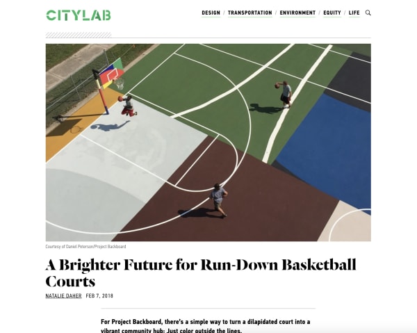 A Brighter Future for Run-Down Basketball Courts