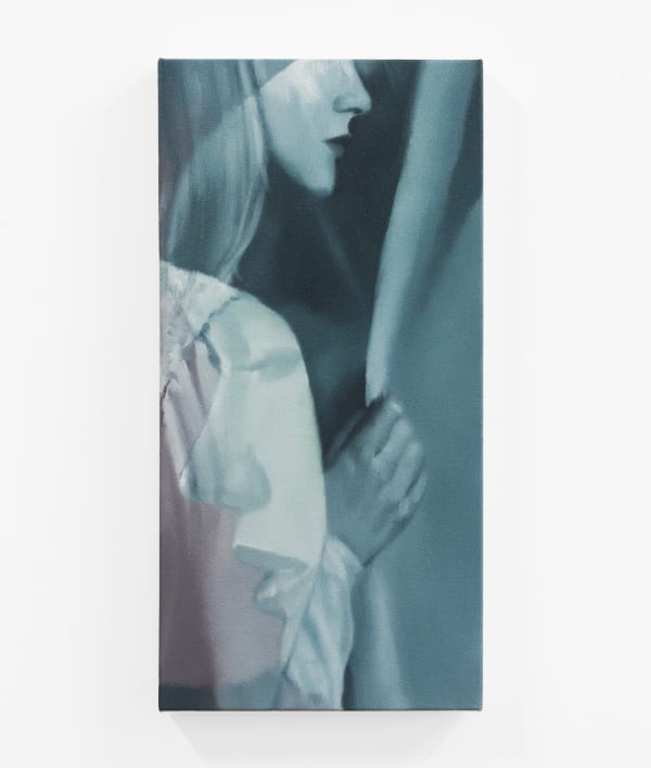 Closure, 2023 Oil on canvas 20 x 10 in. 50.80 x 25.40 cm.