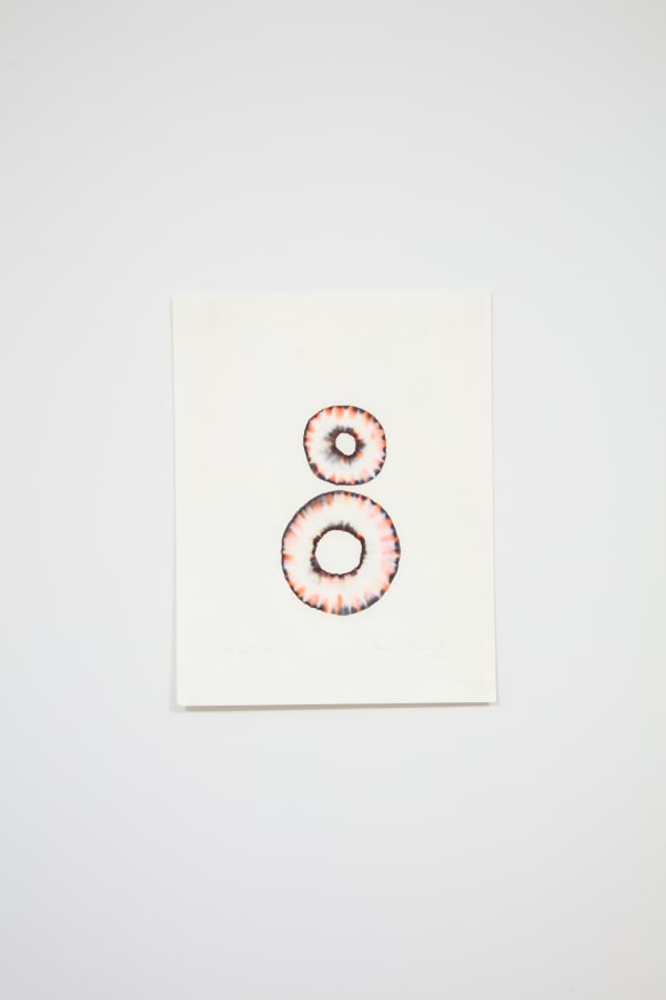 Yassi Mazandi For Dill ♡, 2021 Pigment on handmade Japanese mulberry paper 11 x 8½ in. 27.94 x 21.59 cm