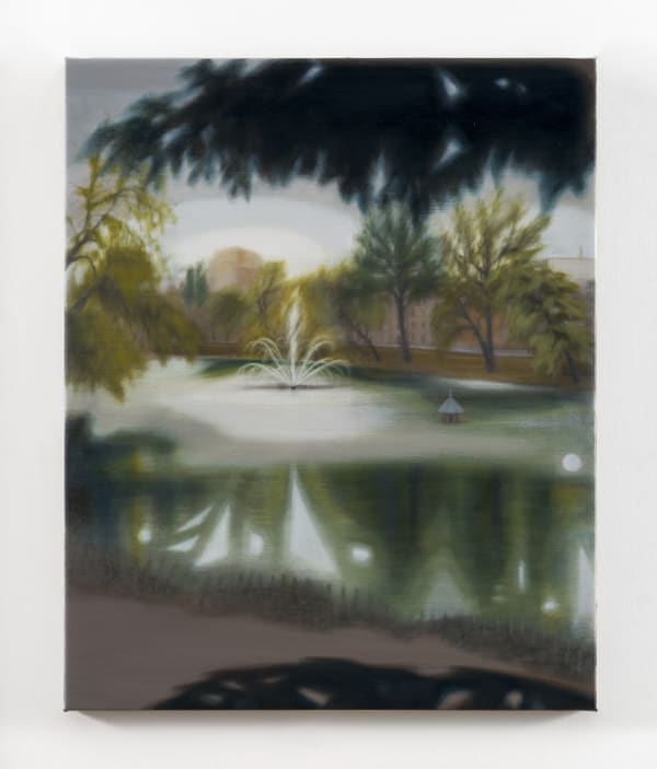 Pond near the cafe, 2023