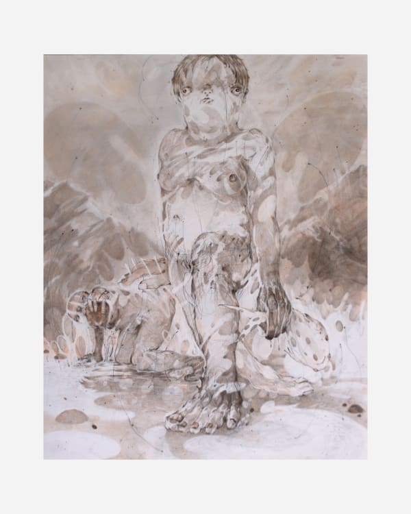 Katya Labowe-Stoll The tourist holds her tongue, 2025