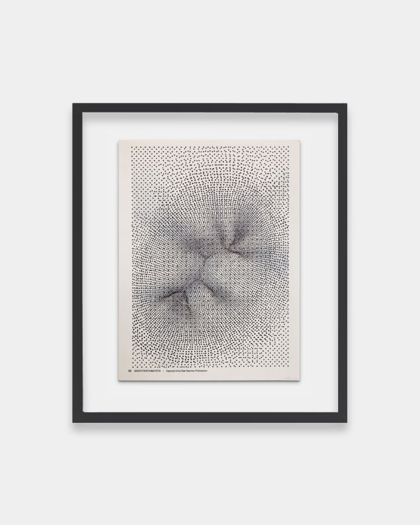 linn meyers Untitled, 2023 ink on graph paper 11 x 8 in 27.94 x 20.32 cm LM.24.13