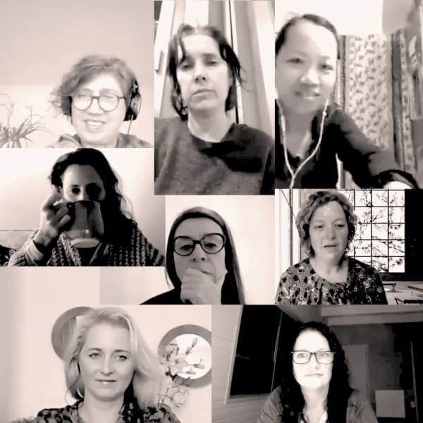 (from top left): Antonella Scarabelli (Lead), Aimee Magne, Jenefer Espero, Ana Sevilla Perez, Geneviève Flaven, Marrije Wesseling (Studio Manager), Rita Herban and Lise Baker