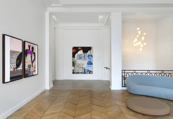 “J’ai Deux Amours” at Mariane Ibrahim Gallery Paris. Photography by Fabrice Gousset