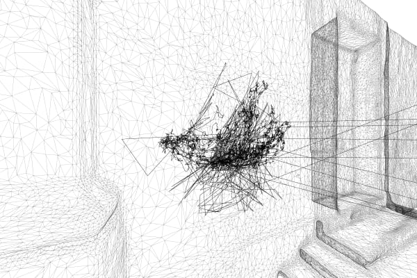 Matthew Attard, Scan Study ( I WILL FOLLOW THE SHIP ), 2024