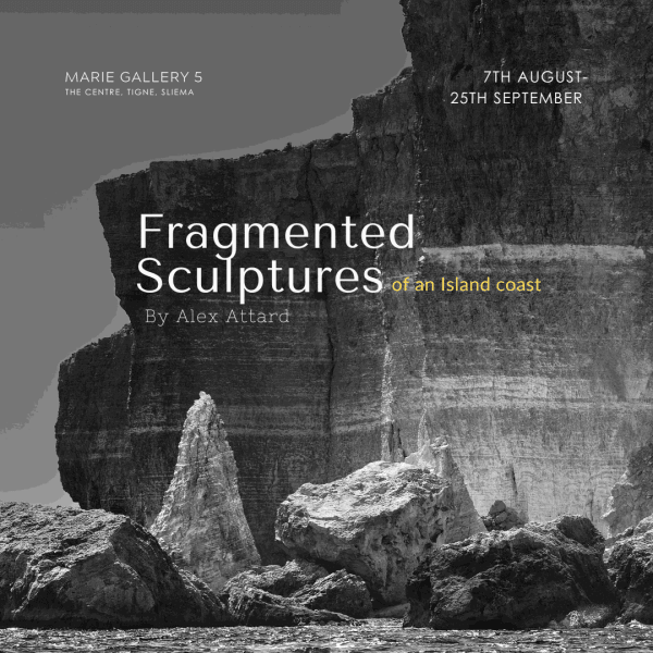 Fragmented Sculptures of an island coast