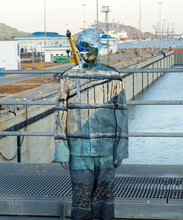 Liu Bolin - Panama Canal, 2016