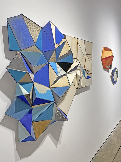 Installation shots from group exhibition "Eccentric Color"