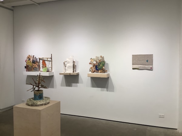 Installation shot of group exhibition "Rough and Ready"