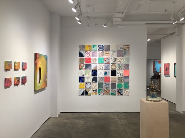 Installation shot of group exhibition "Rough and Ready"