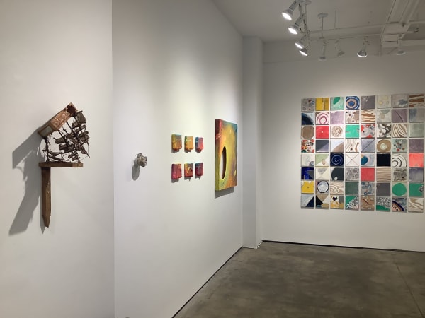 Installation shot of group exhibition "Rough and Ready"