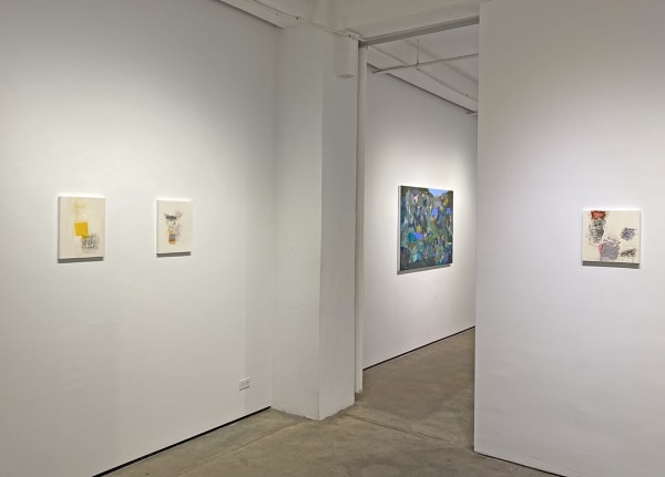 Installation shot of Rocío Rodríguez solo exhibition