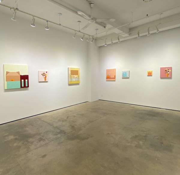 Installation views from exhibition "At The Edge Of Things"