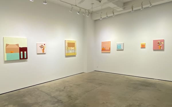 Picture of Sydney Licht's exhibition "At The Edge Of Things" in Kathryn Markel Fine Art Gallery