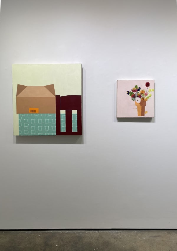 Picture of Sydney Licht's exhibition "At The Edge Of Things" in Kathryn Markel Fine Art Gallery