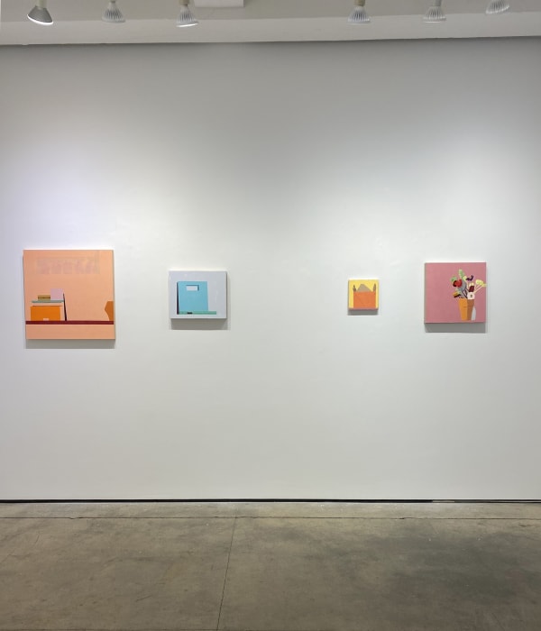 Picture of Sydney Licht's exhibition "At The Edge Of Things" in Kathryn Markel Fine Art Gallery