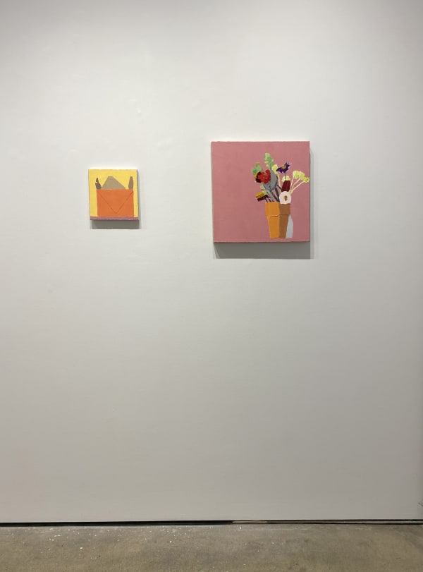 Picture of Sydney Licht's exhibition "At The Edge Of Things" in Kathryn Markel Fine Art Gallery