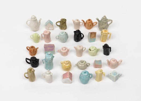 Group of ceramic work by Monica Banks