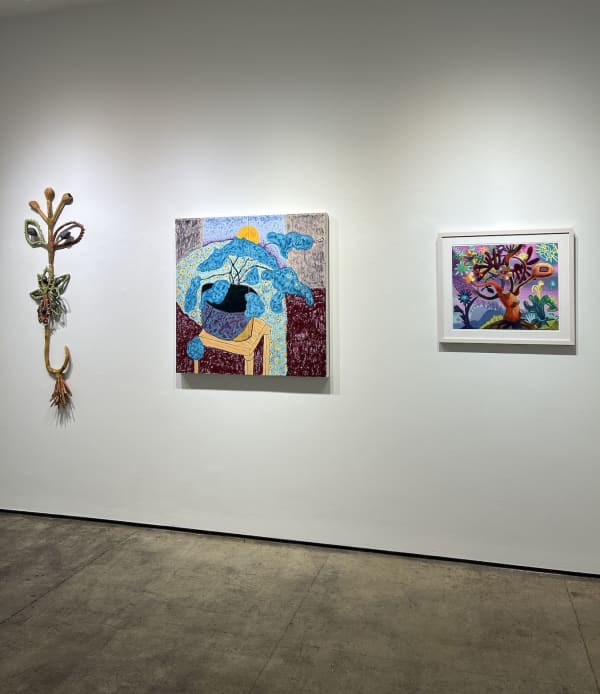 Installation views of an exhibition