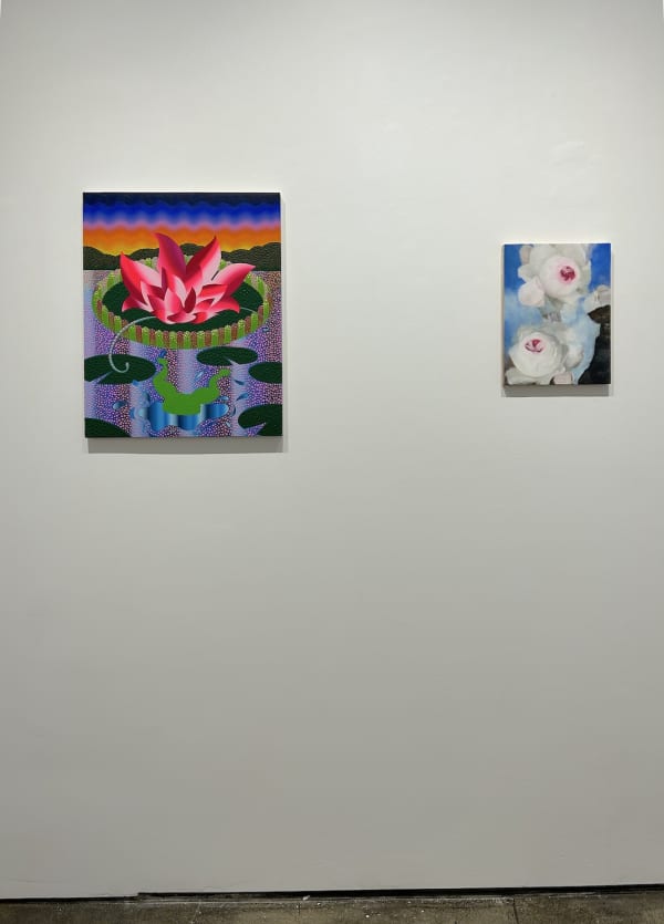 Installation views of an exhibition