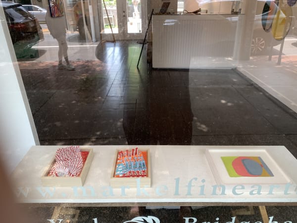 Installation views of an exhibition