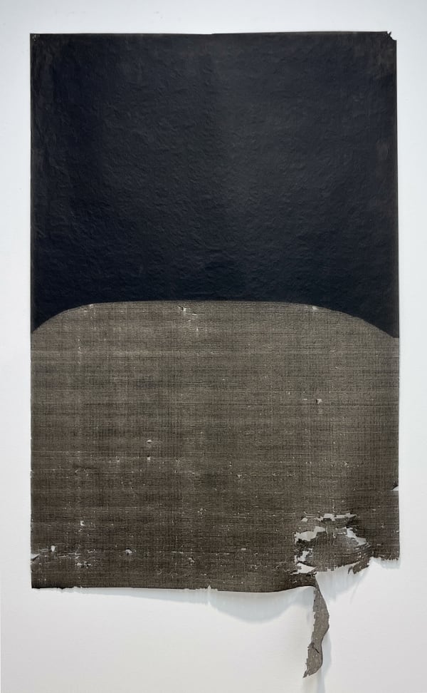 Abstract work on paper by Allyson Strafella.