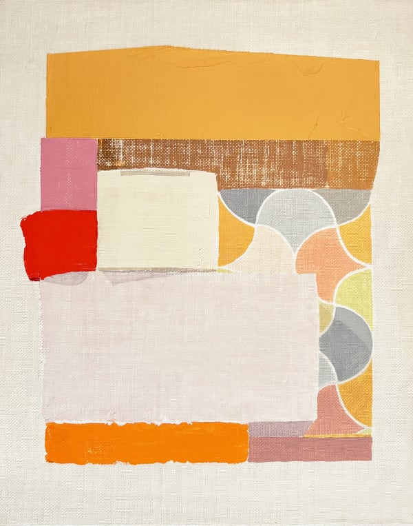 Abstract still life painting by Sydney Licht.