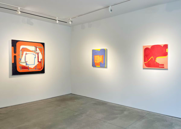 Installation image of Fran Shalom's exhibition, "Everyday Improvisations."