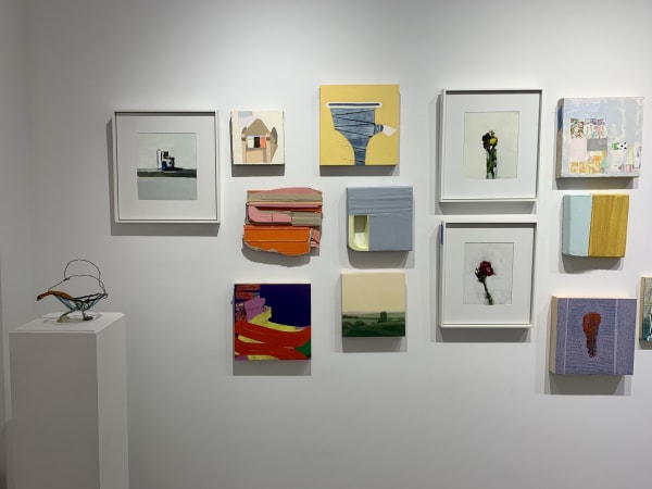 installation shot of "Small Wonders' group exhibition