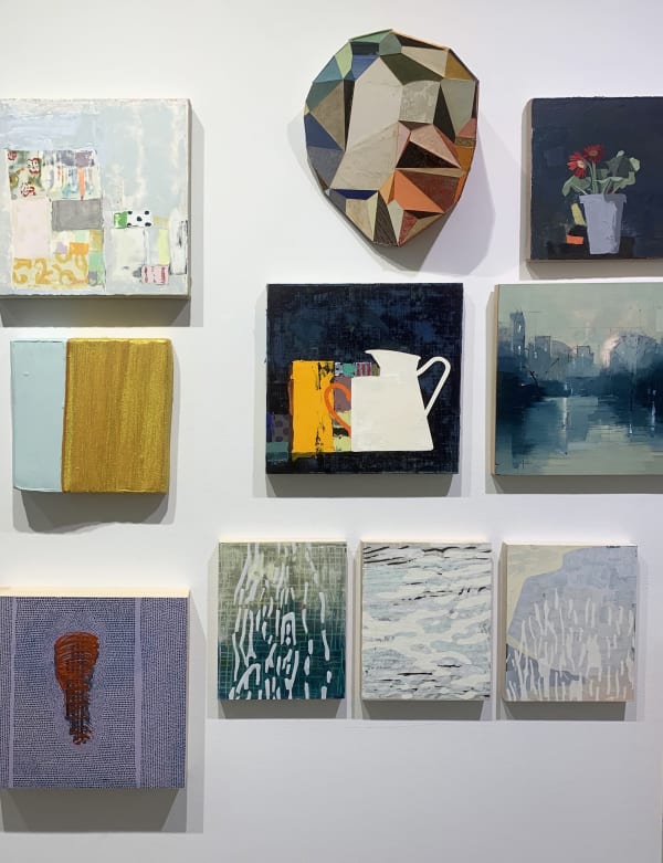 installation shot of "Small Wonders" group exhibition