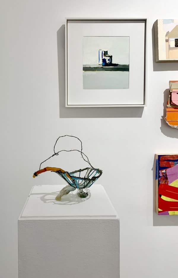 installation shot of "Small Wonders" group exhibition
