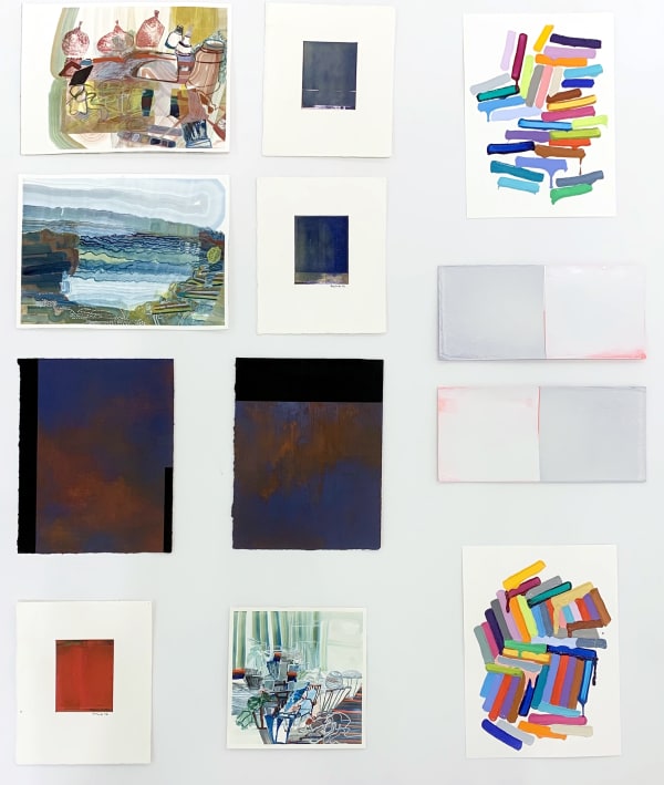 installation shot of "Small Wonders" group exhibition