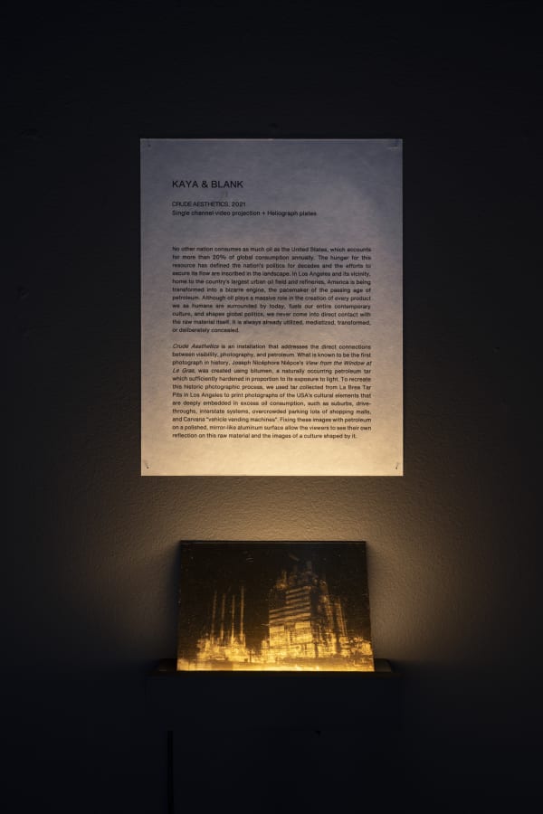 Works by Kaya & Blank.