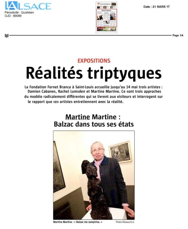 EXPOSITIONS Réalités triptyques