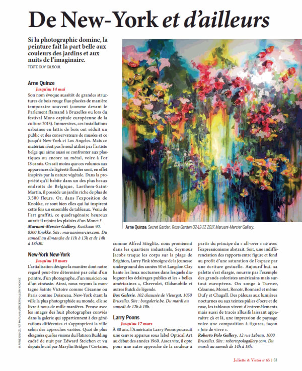 De New-York et d’ailleurs