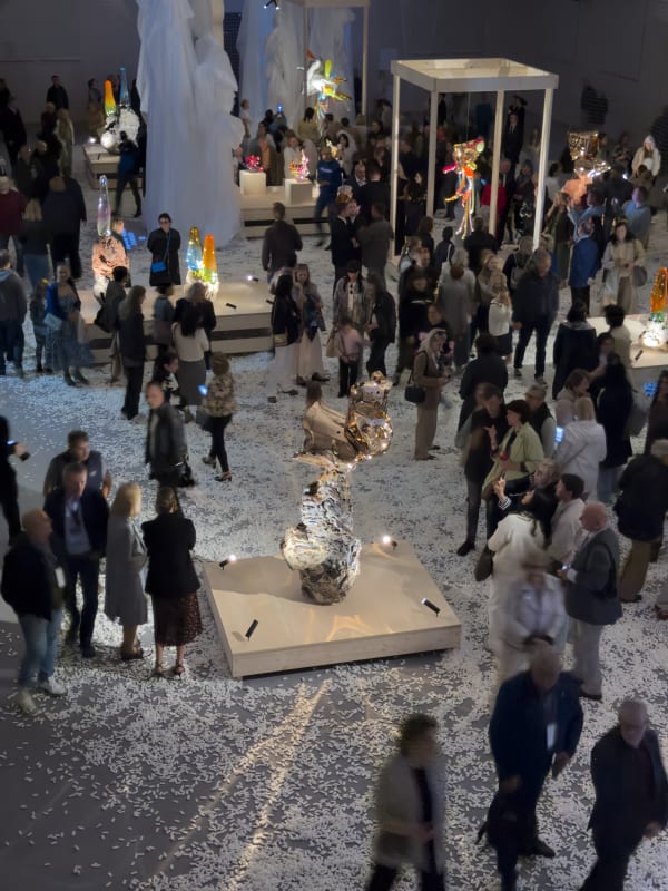 Arne Quinze retrospective 'The Brutal and Fragile Levitation of Nature' at Samogitian Art Museum in Plungė