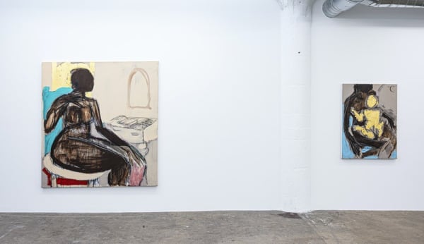 Installation view: Ferrari Sheppard: Heroines of Innocence, Wilding Cran Gallery, Los Angeles, 2020. Courtesy the artist and Wilding Cran Gallery.