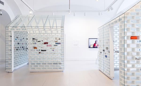 Installation view of The Gun Violence Memorial Project at the National Building Museum