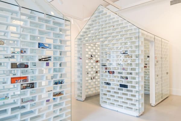 Installation view of The Gun Violence Memorial Project at the National Building Museum